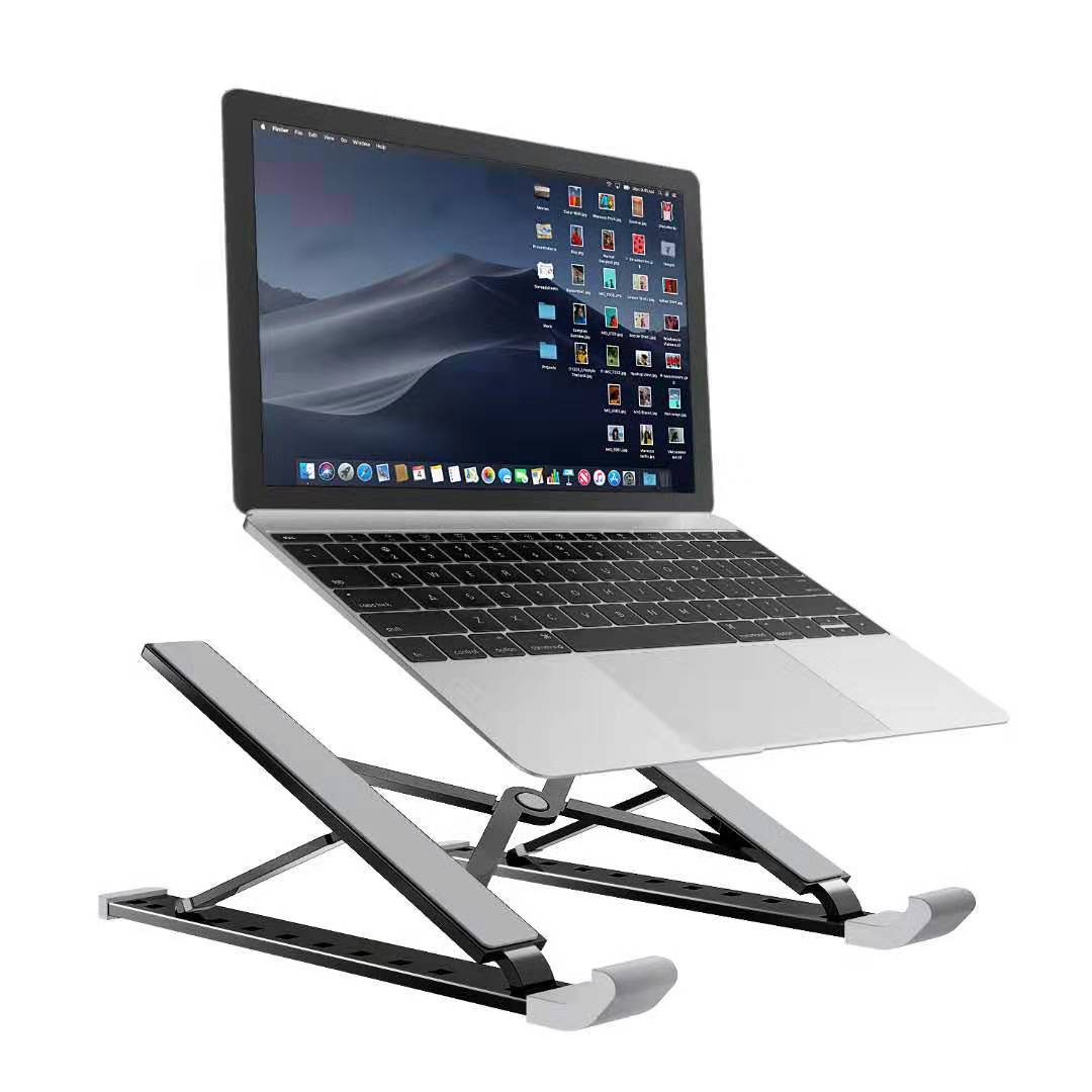 حامل لاب توب وتابلت مكتبي قابل للرفع والطي | Folding Lifting Desktop Notebook Tablet Computer Stand