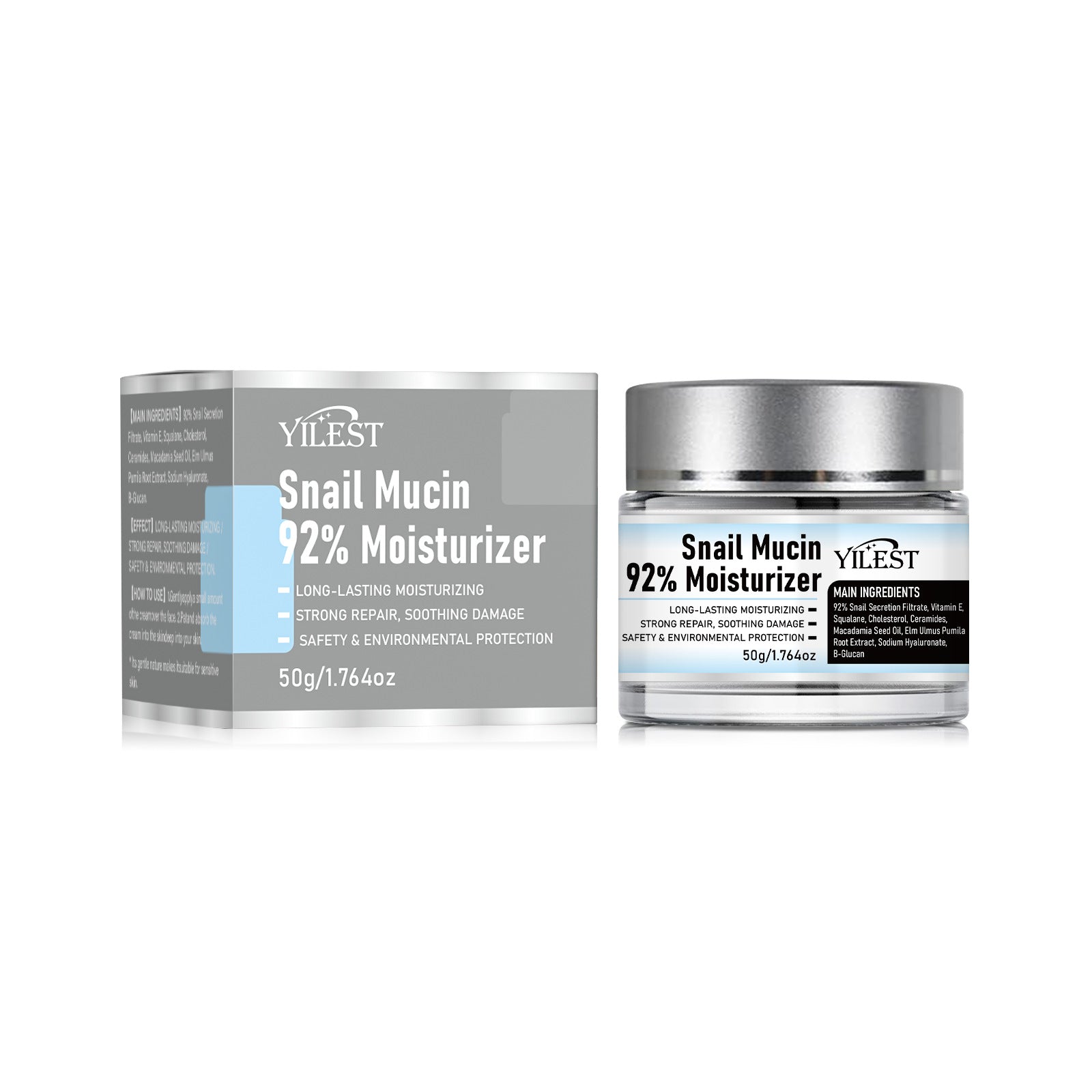 كريم مرطب بمخاط الحلزون 50غ | Snail Mucin Moisturizing Cream 50g