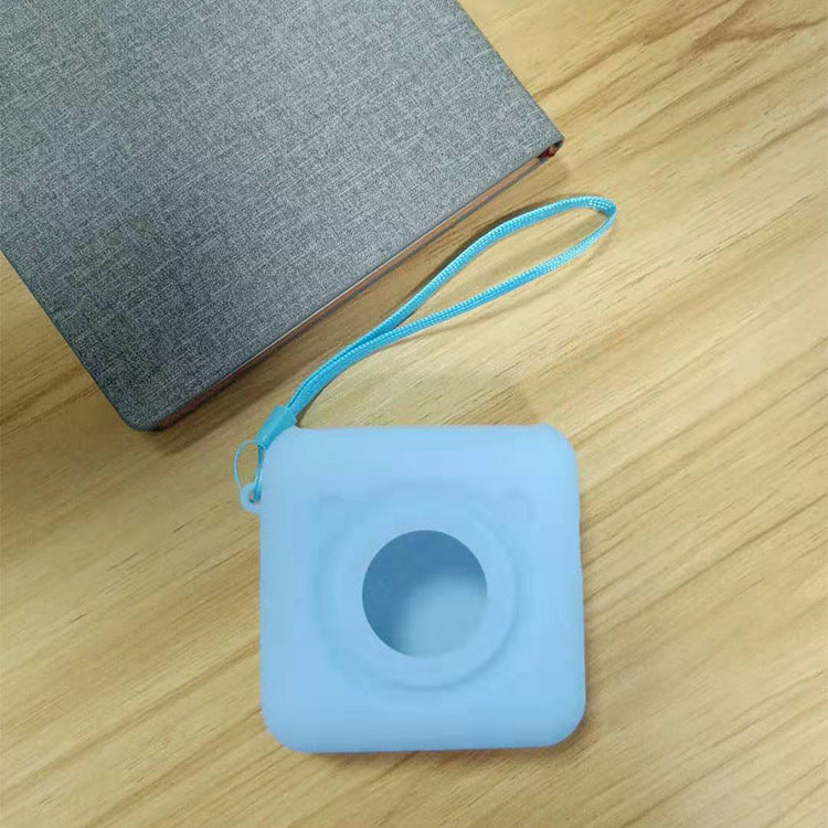 طابعة حرارية لاسلكية صغيرة للملصقات والبطاقات | Mini Bluetooth Wireless Thermal Printer Paper Sticker Label Printer