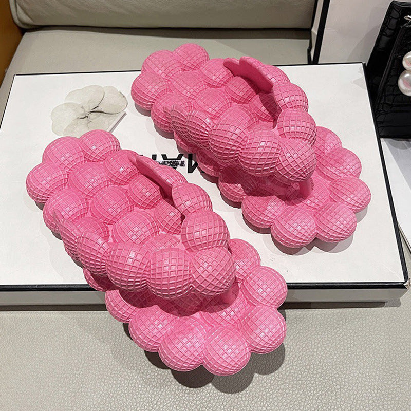 شباشب ببل نسائية صيفية للشاطئ والمنزل | Bubble Slippers Summer Flip-Flops Beach Sandals