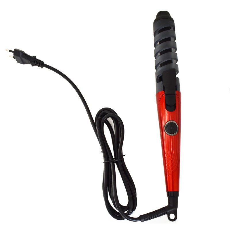 بكرة تجعيد شعر احترافية حلزونية | Professional Hair Curler Roller Magic Spiral Curling Iron