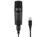 مايكروفون USB كوندنسر للكمبيوتر والبث المباشر | USB Condenser Microphone for Computer Desktop & Live Recording