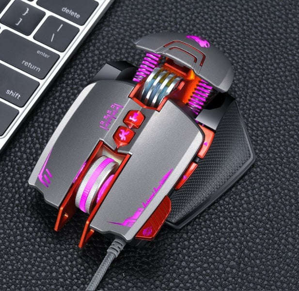 ماوس جيمينج Thunder Wolf V9 احترافي | Thunder Wolf V9 Gaming Mouse Gaming Machine