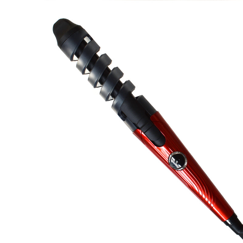 بكرة تجعيد شعر احترافية حلزونية | Professional Hair Curler Roller Magic Spiral Curling Iron
