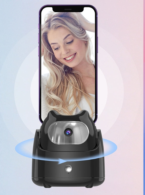 رأس كاميرا ذكي بتقنية التعرف على الوجه بالذكاء الاصطناعي دوران 360 درجة | Intelligent AI Face Recognition Camera Head 360° Rotating Vlog Shooting