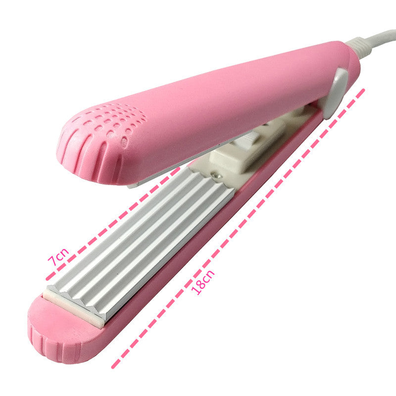مكواة شعر ميني بتقنية 3D | Mini Splint Hair Straightener