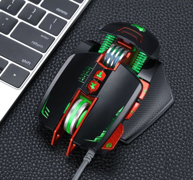 ماوس جيمينج Thunder Wolf V9 احترافي | Thunder Wolf V9 Gaming Mouse Gaming Machine