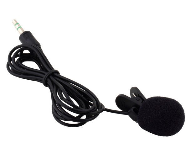 ميكروفون لافالير سلكي 3.5mm للتسجيل | Lavalier Condenser Microphone 3.5mm Wired