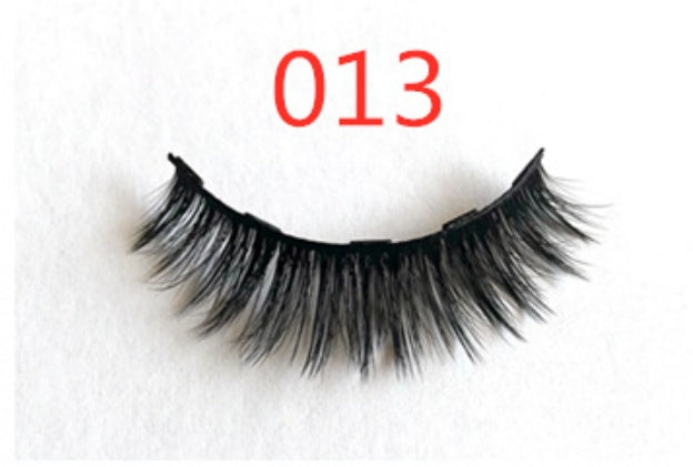 زوج رموش مغناطيسية عصرية بدون غراء | A Pair Of False Eyelashes With Magnets In Fashion