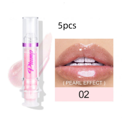 أحمر شفاه سائل لامع | New Tube Lip Rich Lip Color Liquid Lipstick Mirror