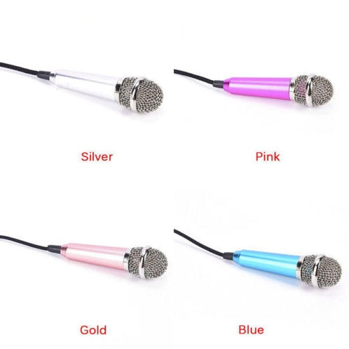 ميكروفون صغير سلكي للهاتف والتسجيل | Mini Wired Microphone for Mobile Phone Recording