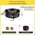 موقد غاز محمول متعدد الوظائف للرحلات الخارجية | Portable Cassette Gas Stove Outdoor All-in-one
