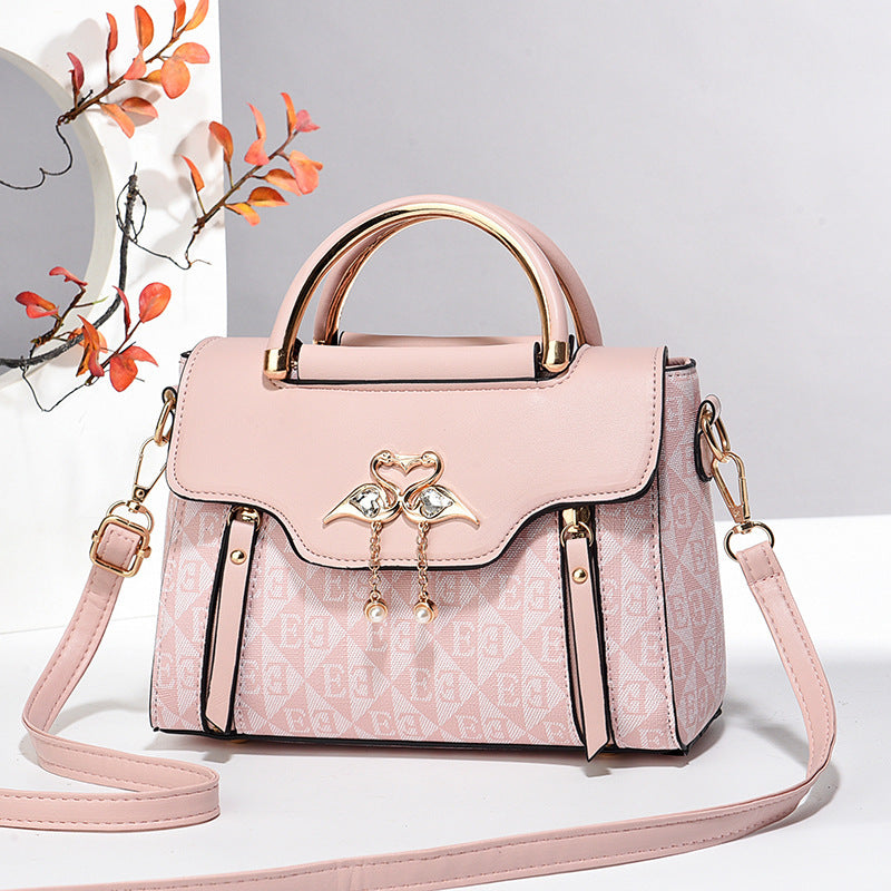 حقيبة توت نسائية أنيقة متعددة الاستخدام كتف وسحاب | Womens Stylish Versatile Tote Shoulder And Crossbody Bag