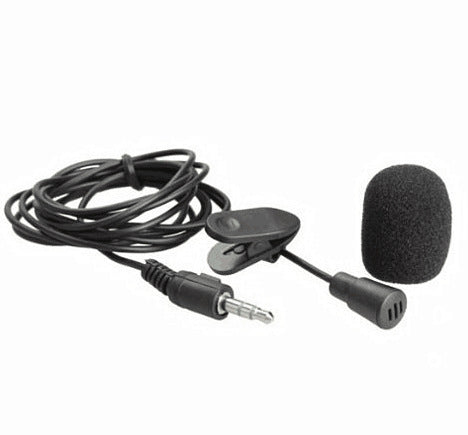 ميكروفون لافالير سلكي 3.5mm للتسجيل | Lavalier Condenser Microphone 3.5mm Wired