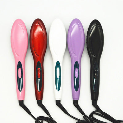 مشط مكواة شعر كهربائي | Electric Hair Straightener Comb
