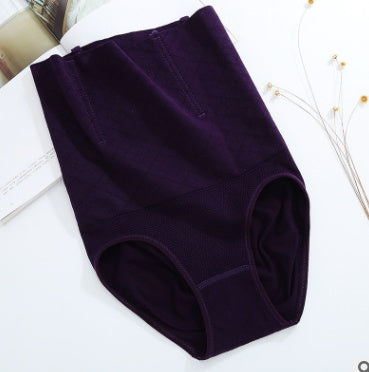 بنطال نسائي عالي الخصر لنحت البطن ورفع الأرداف | High-Waist Seamless Tummy-Up Hip Shaping Body Pants For Women