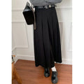 تنورة صوف نسائية عصرية مقاس كبير | Womens Fashionable Casual Wool Plus-Size Skirt