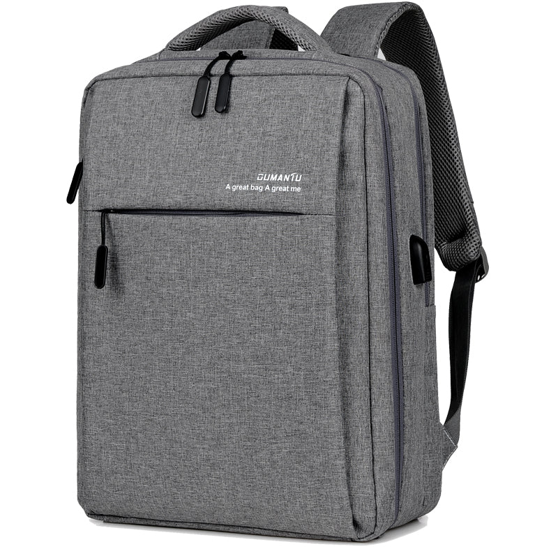 حقيبة ظهر لابتوب مضادة للماء والصدمات بشحن لاسلكي | Waterproof Shockproof Rechargeable Backpack Laptop Bag