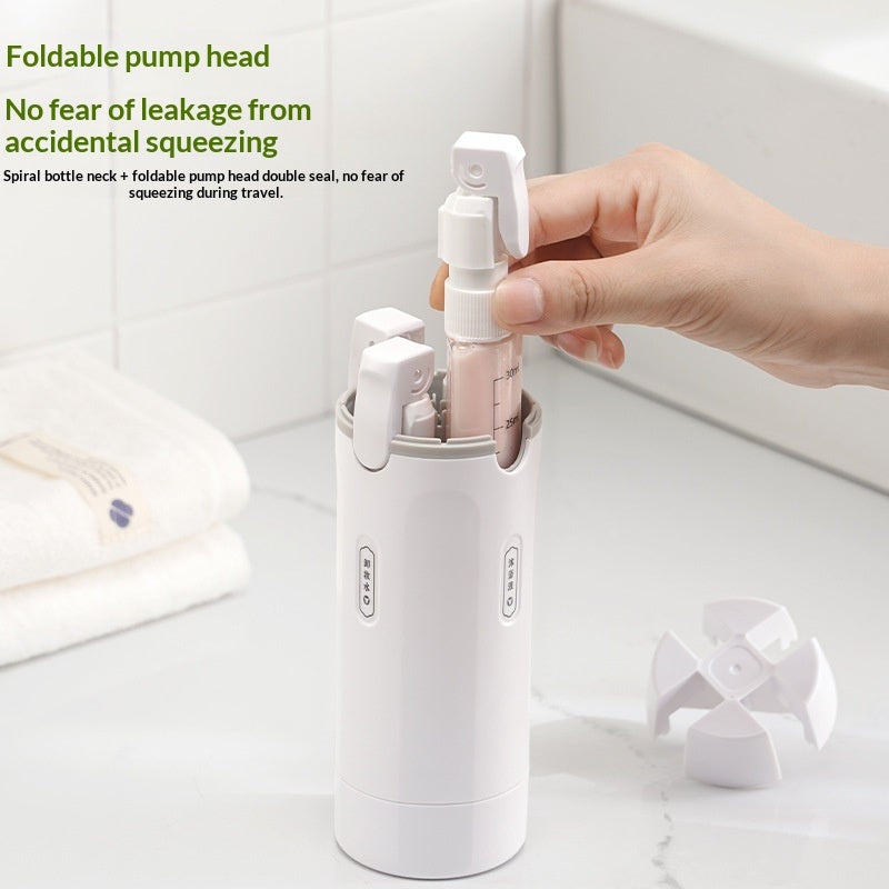 حافظة سفر 4 في 1 محمولة | 4 In 1 Travel Dispenser Portable Travel Bottles