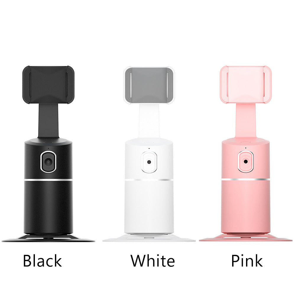 حامل سيلفي ذكي بتتبع تلقائي للوجه مع دوران 360 درجة | Automatic Face Tracking Selfie Stick Mobile Phone Holder 360 Rotation