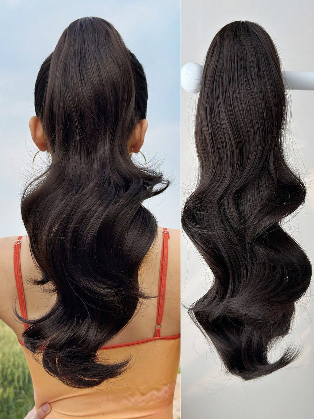 Claw Ponytail Extension Hair 