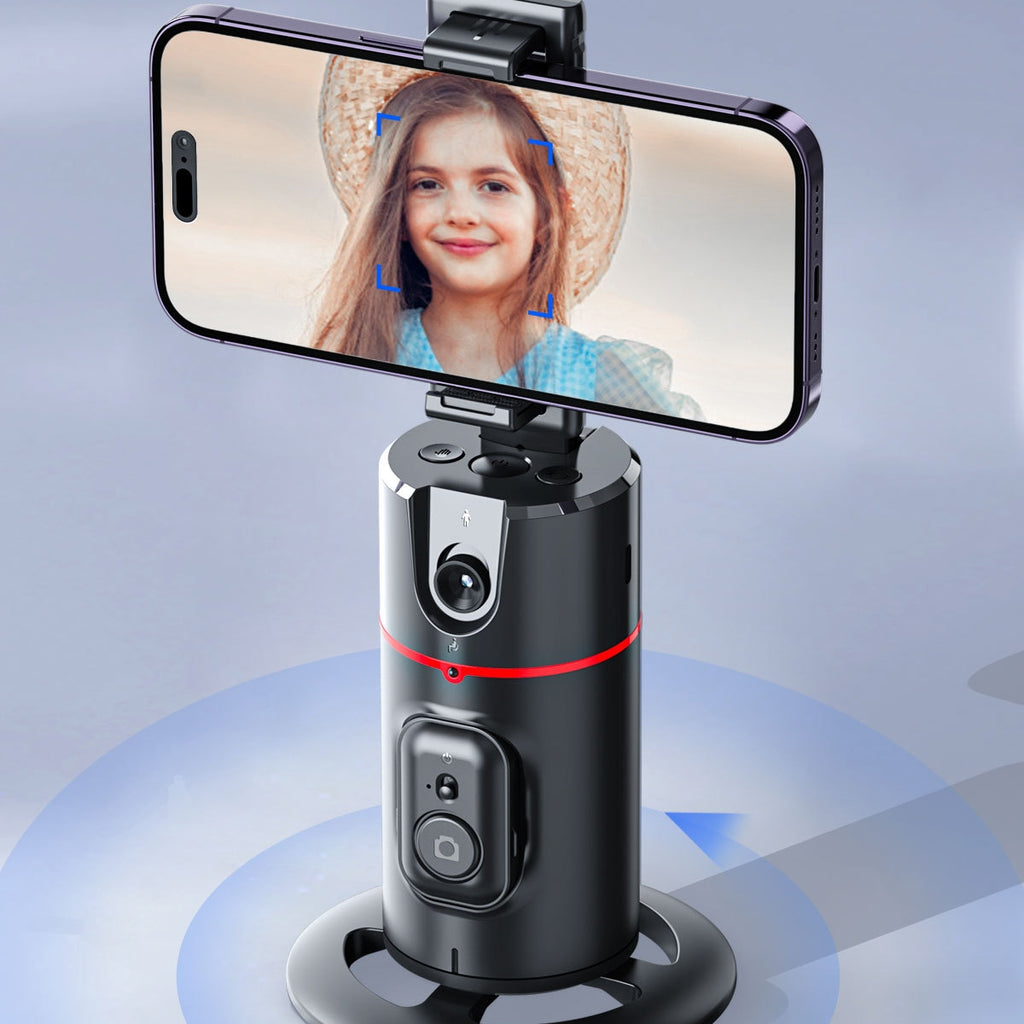برنامج ذكي مثبت AI ​​على الوجه والتتبع 360 درجة | تتبع ذكي للتعرف على الوجه بالذكاء الاصطناعي بزاوية 360 درجة ومثبت التتبع