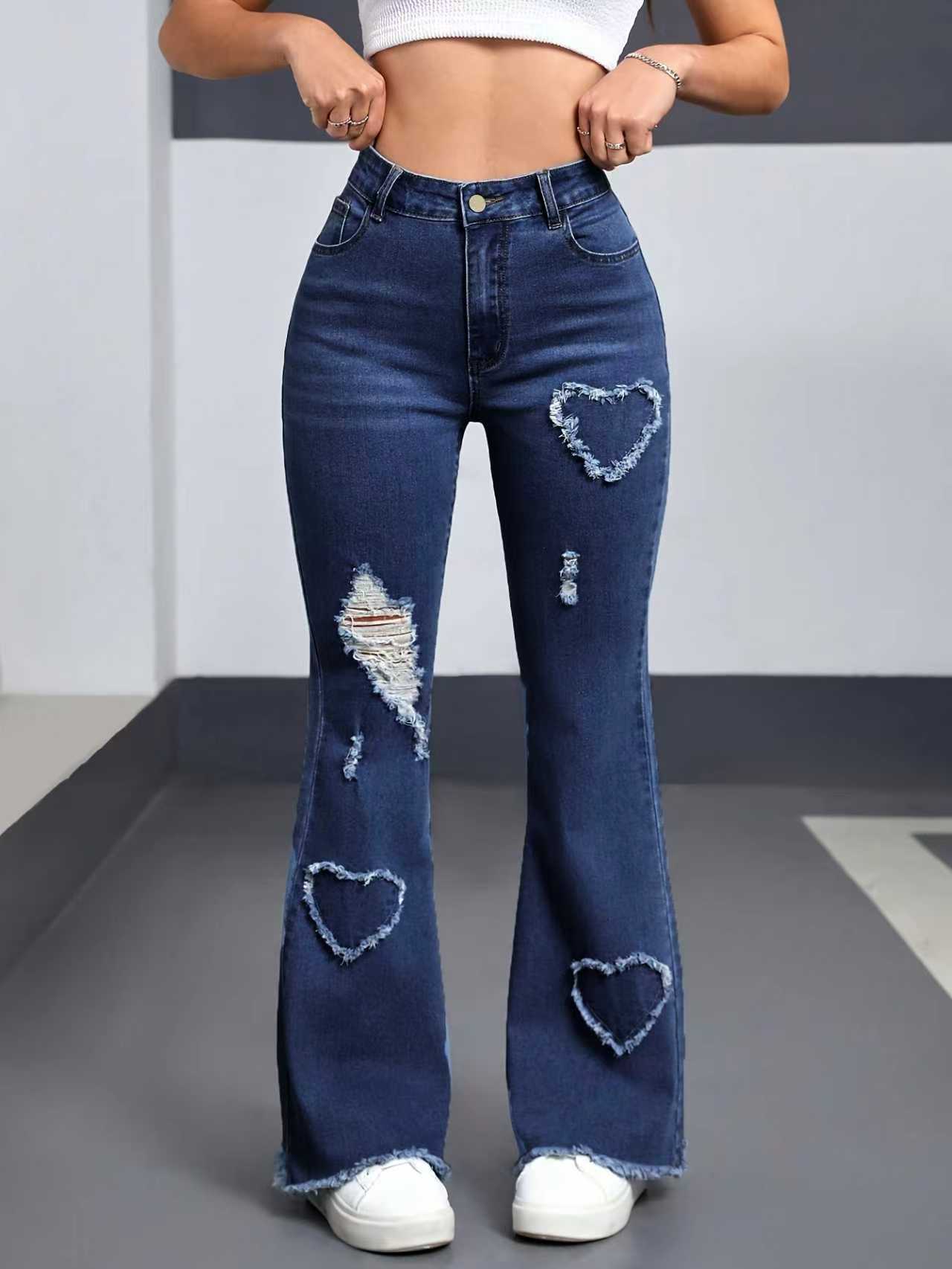 جينز نسائي كاجوال أنيق | Stylish Casual Denim Jeans For Women