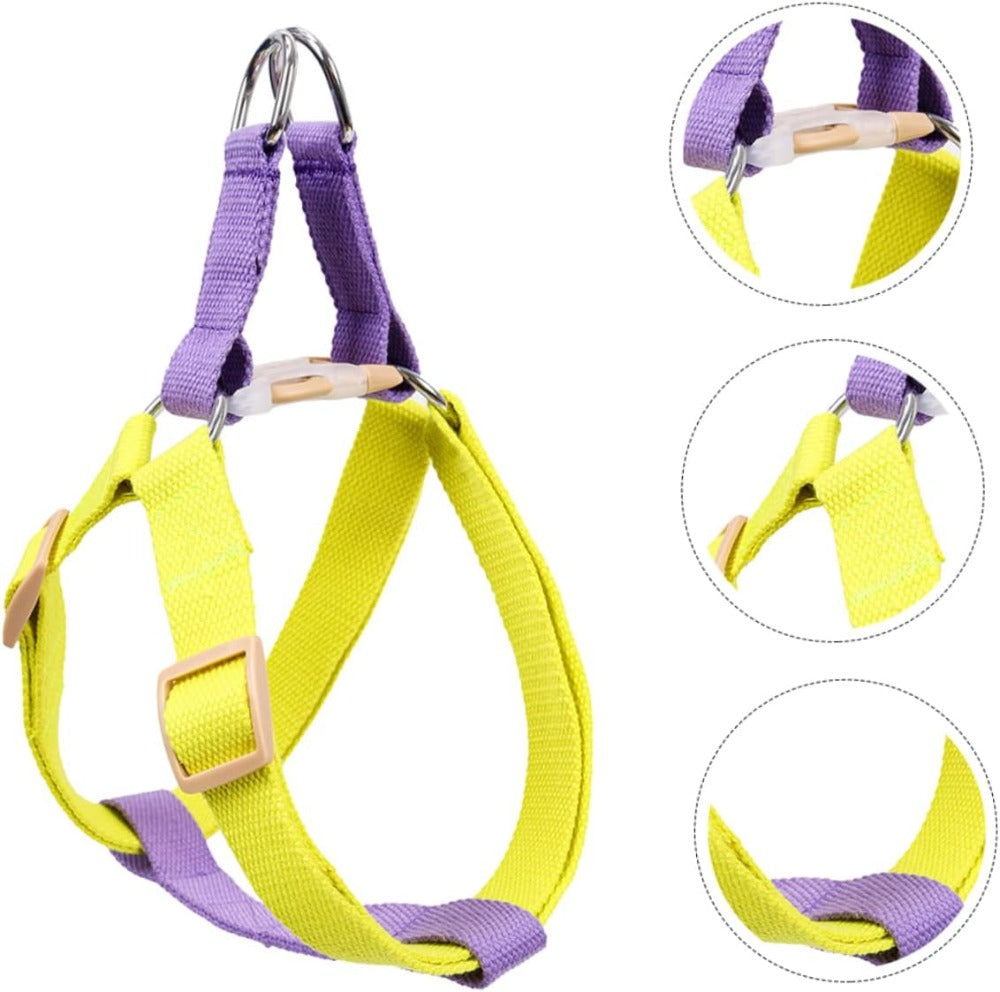 حزام ومقود للكلاب من النايلون | Dog Harness And Leash No Pull Nylon Pet Leashes For Small Dogs