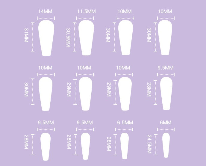 أظافر ناعمة جاهزة للتركيب | Wearing Nails Finished Soft Nails False Nails