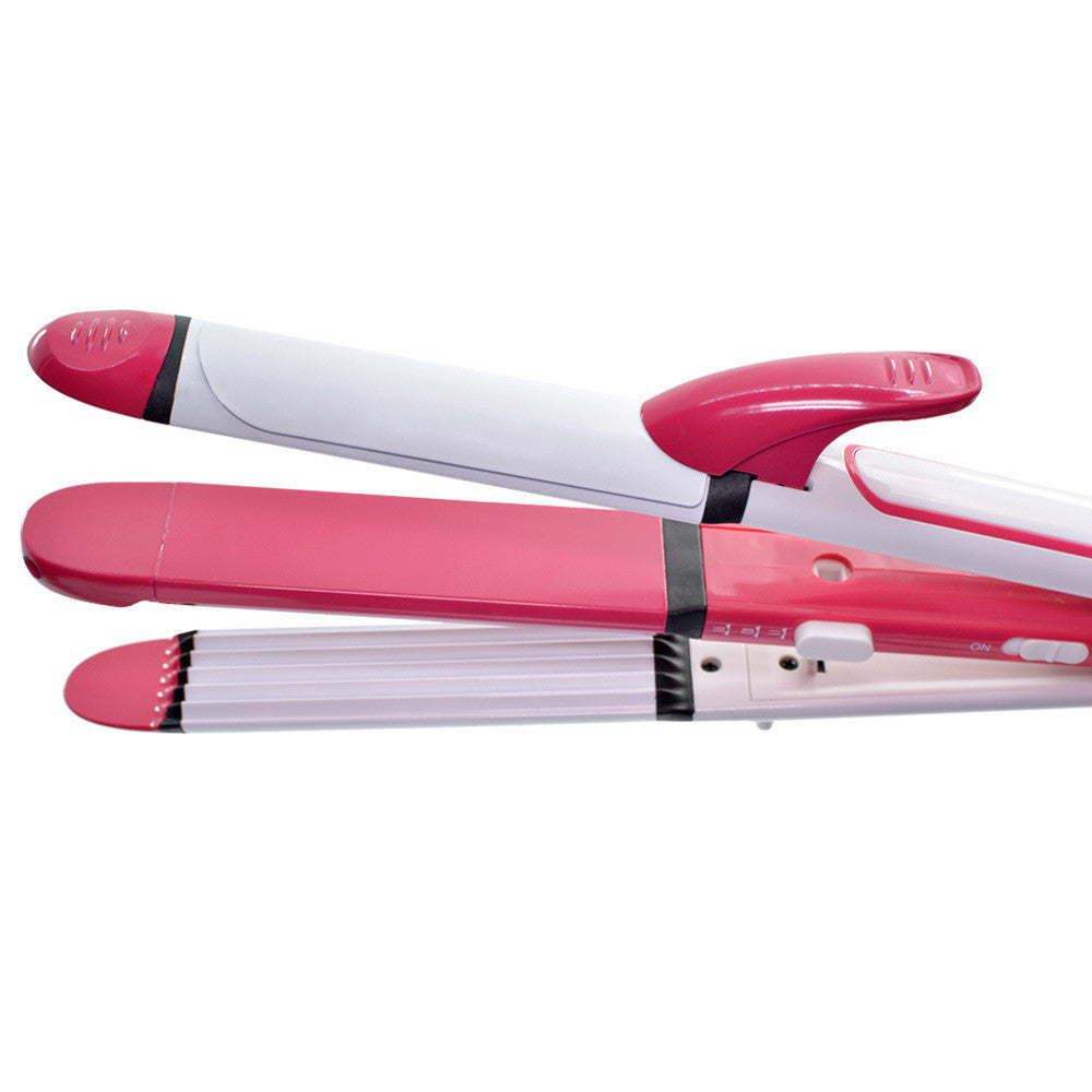 مكواة شعر ثلاثية في واحدة | Three-in-one Hair Straightener
