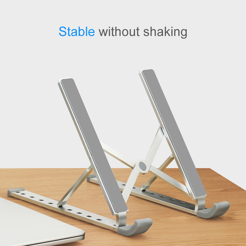 حامل لاب توب وتابلت مكتبي قابل للرفع والطي | Folding Lifting Desktop Notebook Tablet Computer Stand