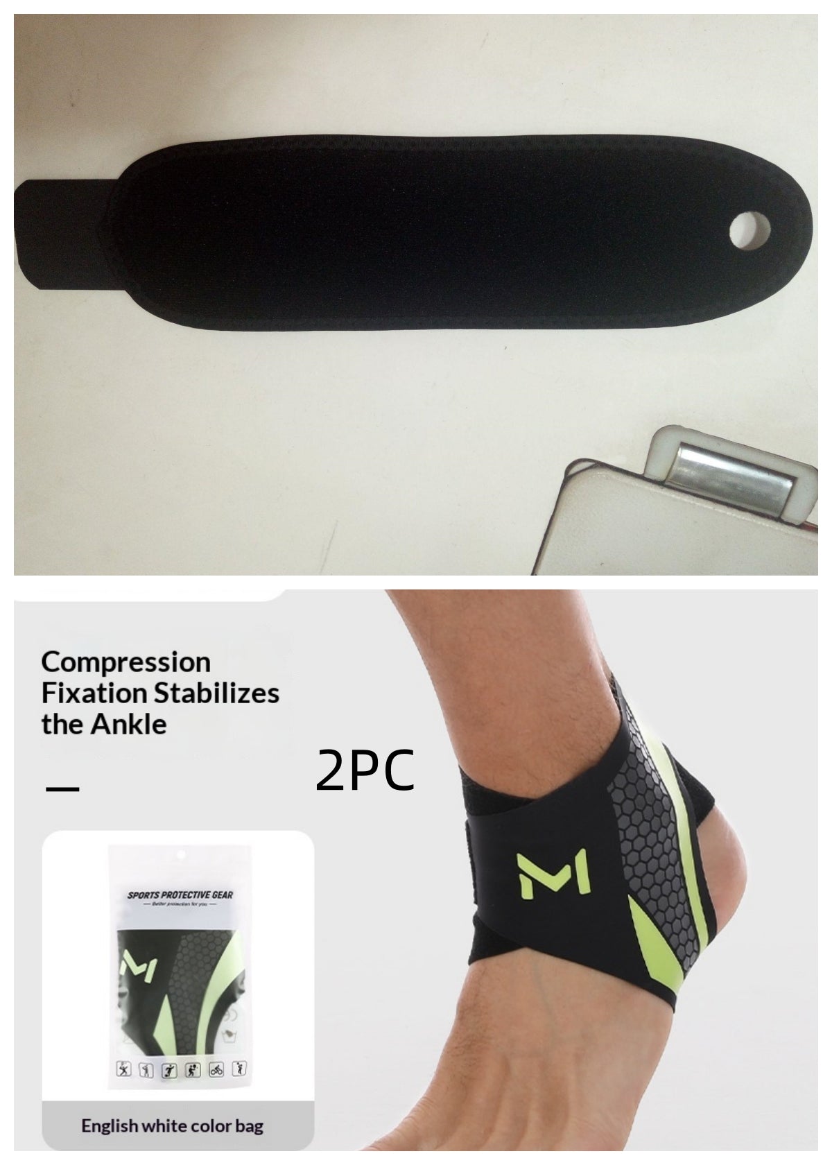 دعامة كاحل رياضية ضاغطة | Cooper Ankle Support Compression Foot Sleeves