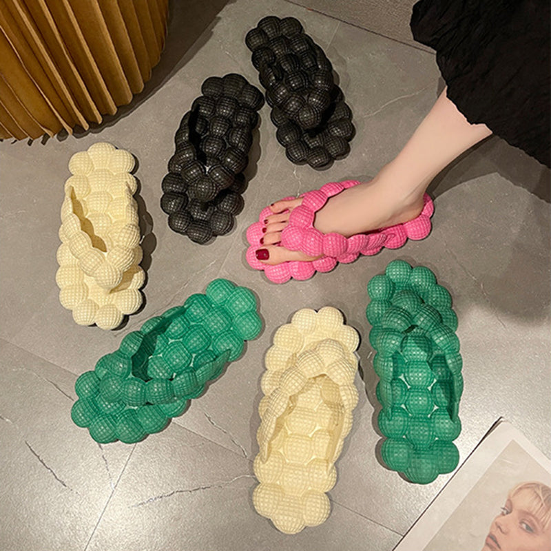شباشب ببل نسائية صيفية للشاطئ والمنزل | Bubble Slippers Summer Flip-Flops Beach Sandals
