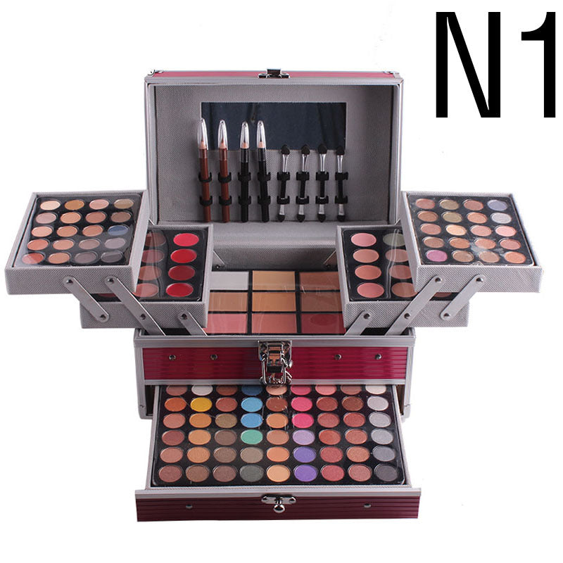 Multifunctional Makeup Artist Special Makeup Kit Eye Shadow Plate | طقم مكياج متعدد الوظائف لفناني المكياج مع باليت ظلال عيون
