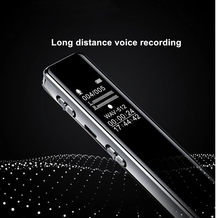 قلم تسجيل صوتي احترافي عالي الدقة بخاصية تقليل الضوضاء | High Definition Noise Reduction Professional Recording Pen