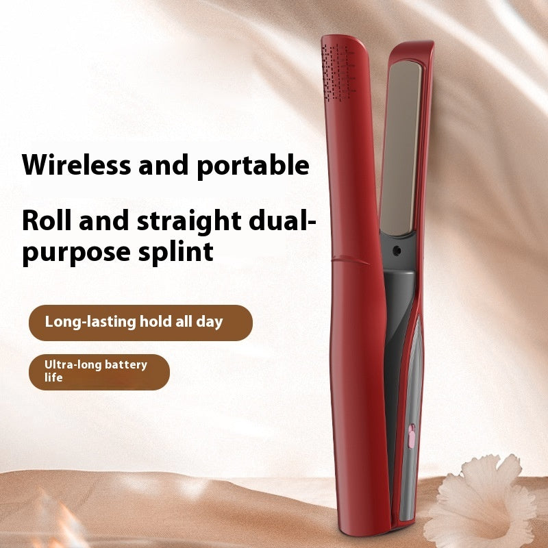 مكواة شعر محمولة بشحن USB | Radio Splint Hair Straightener Portable USB Charging