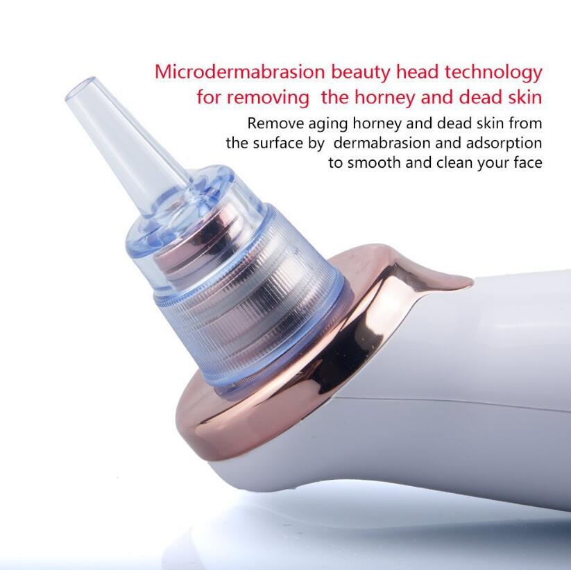 جهاز شفط الرؤوس السوداء الكهربائي لغسيل الوجه | Blackhead Instrument Electric Suction Facial Washing
