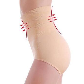 بنطال نسائي عالي الخصر لنحت البطن ورفع الأرداف | High-Waist Seamless Tummy-Up Hip Shaping Body Pants For Women