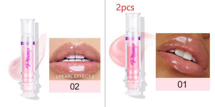 أحمر شفاه سائل لامع | New Tube Lip Rich Lip Color Liquid Lipstick Mirror