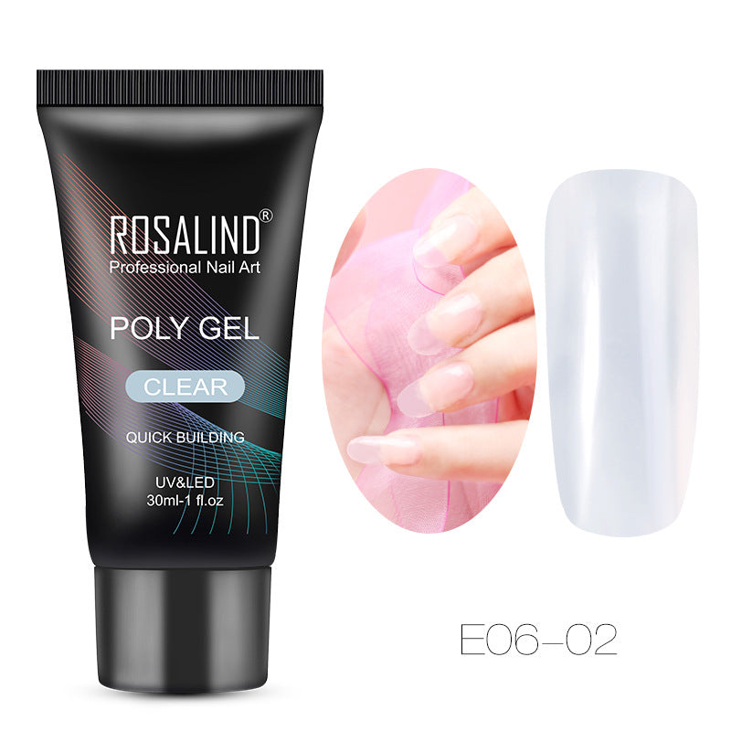 مجموعة أظافر كريستال لتمديد الأظافر | Crystal Nail Extension Set