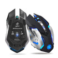 ماوس جيمينج لاسلكي 2.4G مضيء HXSJ للألعاب | HXSJ New Wireless Mouse 2.4G Gaming Mouse Glowing Mouse