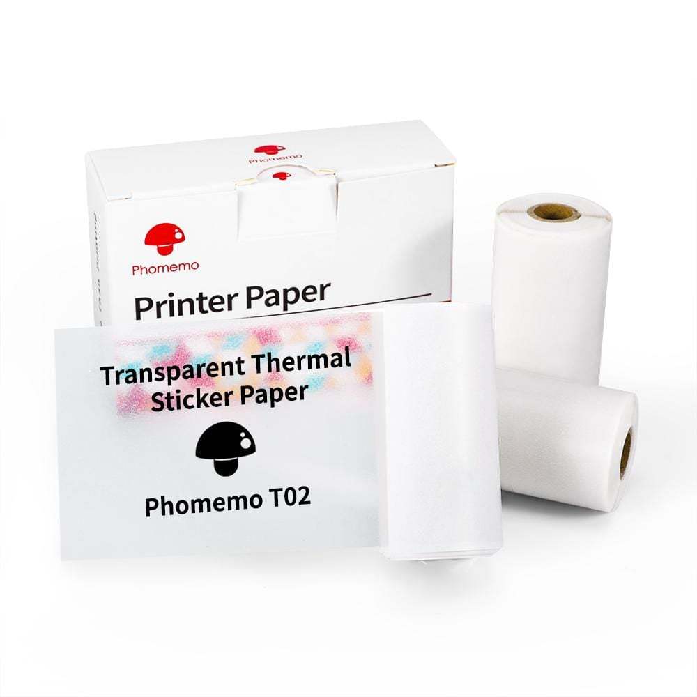 طابعة ملصقات حرارية محمولة بلوتوث للصور والبطاقات والأسئلة | Portable Mini Thermal Label Printer Home Photo Printer Bluetooth Mini Label Printer