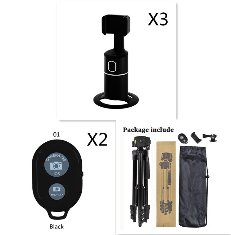 Smart Face Recognition Tracking PTZ Mobile Phone Stand Live Broadcast | حامل هاتف ذكي بتتبع الوجه للبث المباشر