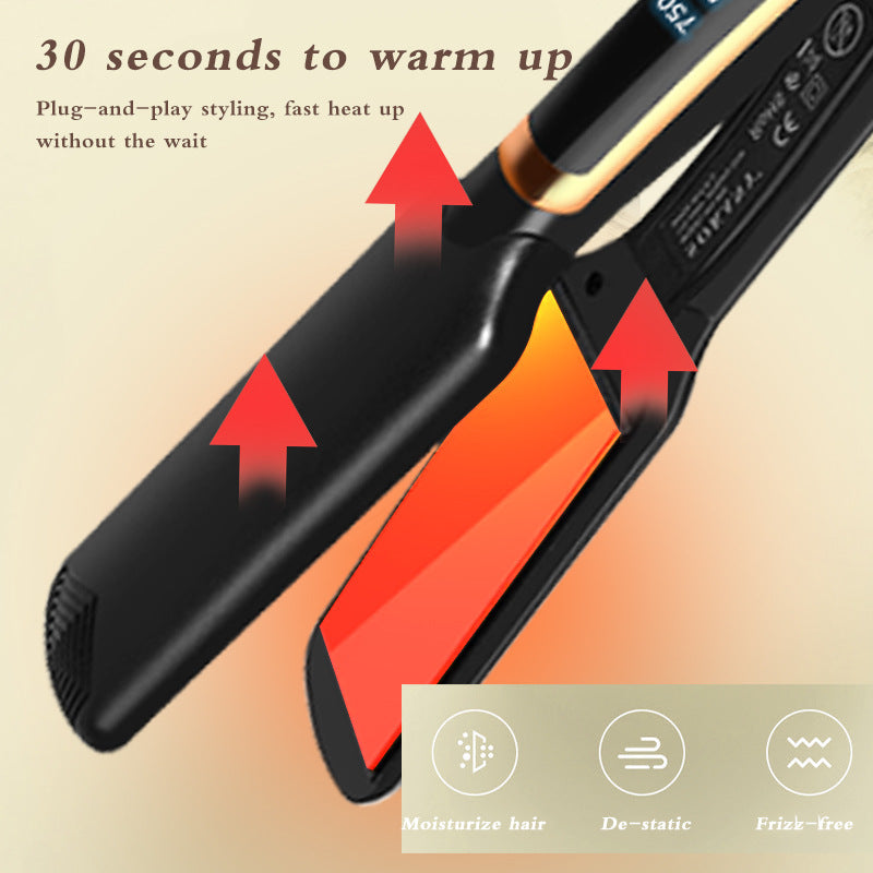 مكواة شعر بشاشة LCD رقمية | LCD Digital Display Hair Styling Hair Straightener