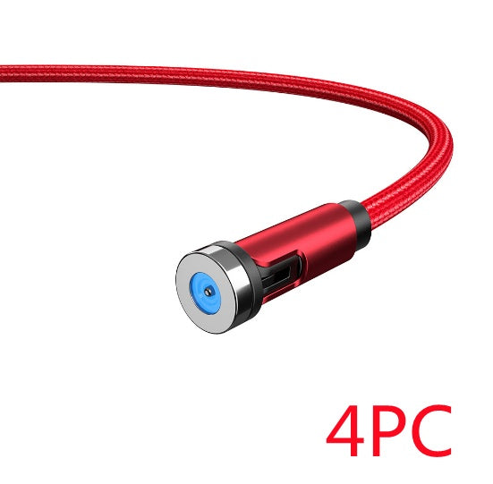 كابل شحن مغناطيسي دوار 360 درجة سريع الشحن | Essager Rotate Magnetic Cable 360 Degree USB Type C Fast Charging