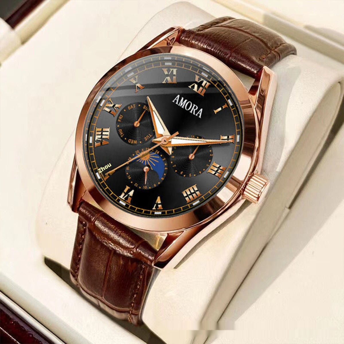 ساعة كوارتز مضيئة مقاومة للماء غير ميكانيكية | Luminous Quartz Nonmechanical Watch With Water Resistance