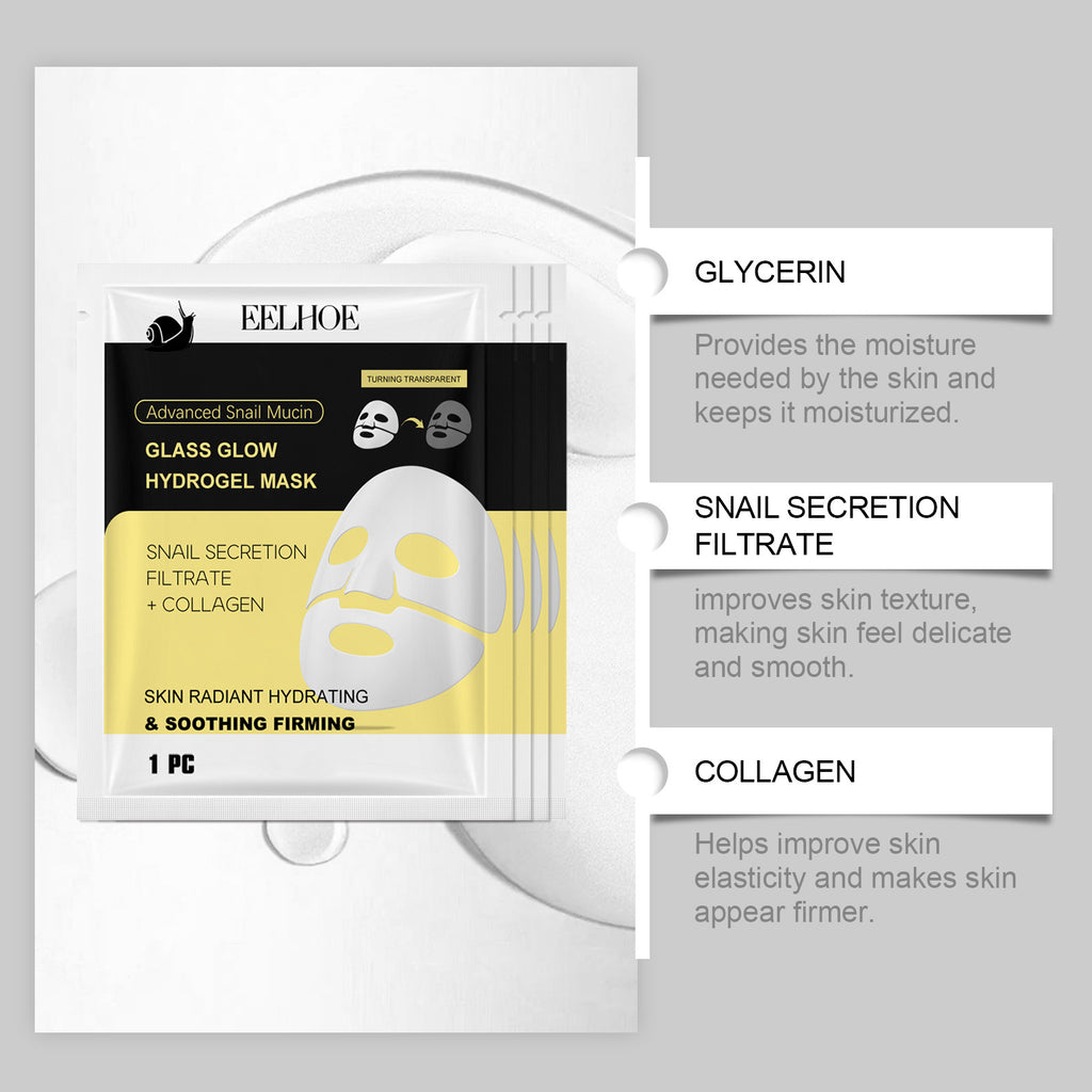 قناع مرطب وشاد بمخاط الحلزون | Snail Mucin Moisturizing Mask