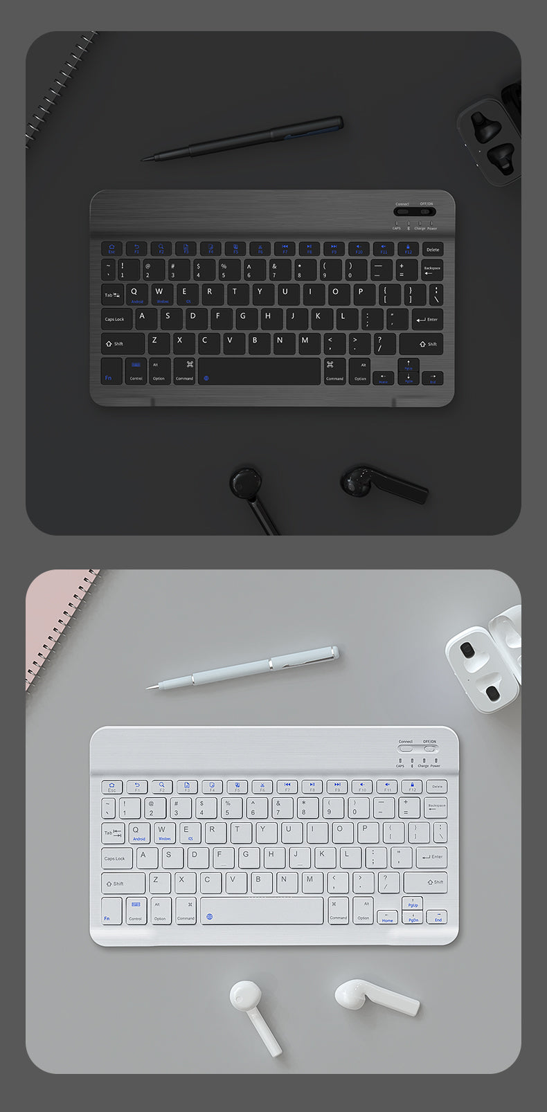 ماوس لاسلكي متوافق مع التابلت واللابتوب | Wireless Mouse For Tablets And Laptops