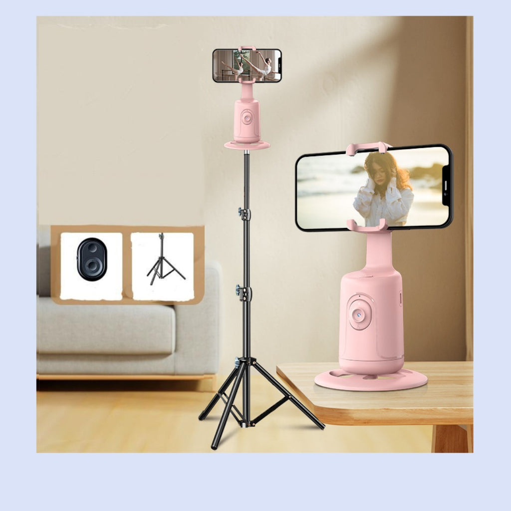 منصة ذكية 360 درجة لتتبع الوجه وتصوير الفيديو | New 360 Intelligent Platform Video Capture Face Tracking Stabilizer