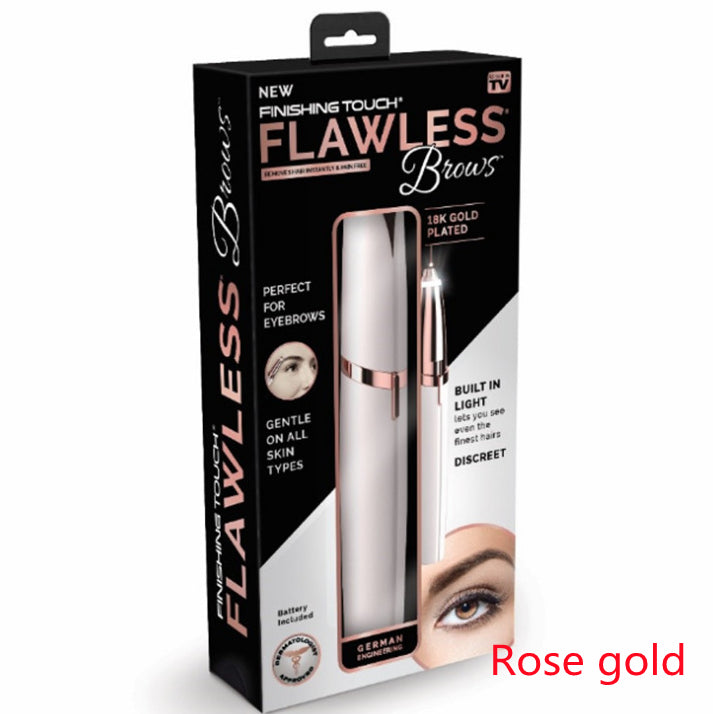 جهاز إزالة شعر الحواجب الكهربائي | Flawlessly Brows Electric Eyebrow Remover